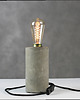 lampy stołowe Lampa loft z betonu - lampa Edisona 1