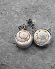 kolczyki wire wrapping Muszla     - kolczyki 3