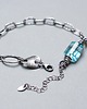 bransoletki wire wrapping Sztabka /blue sky /- bransoletka 2