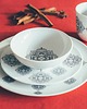 talerze, miski Duży porcelanowy talerz - Kolekcja Etno 3