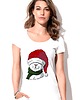 t-shirt damskie Koszulka  z nadrukiem Christmas cat 1