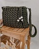 torby na ramię Torebka z grubego sznurka Pillow Bag - avocado 1