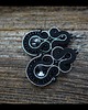 kolczyki soutache Czarne kolczyki sutasz 3