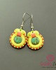 kolczyki soutache Kolorowe kolczyki sutasz - Lilly1 1