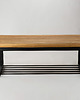 ławki Ławka Metalowa Drewno bench4home Przedpokój LOFT 1