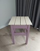 stołki Własnoręcznie malowany handmade taboret w pastelowych kolorach art deco 5