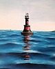obrazy Fale Adriatyku Obraz Olejny 60x80 Morze Latarnia Błękit Spokój Ocean 6