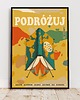 plakaty Plakat "Podróżuj" 1