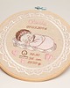 obrazy i plakaty do pokoju dziecięcego Haftowana personalizowana metryczka, pamiątka narodzin w oprawie 20 cm 6