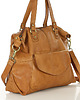 torby na ramię Shopper bag torebka skórzana A4 do pracy - MARCO MAZZINI brąz camel 4
