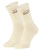 skarpetki damskie Beżowe skarpetki długie SUN bawełniane, surferskie, unisex 1