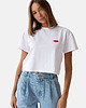 t-shirt damskie T-shirt Crop-Voil 1