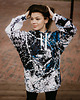 bluza z kapturem damska Damska Bluza z kapturem DR.CROW Marble White 1