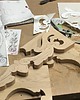 dekoracje - na ścianę AŻUROWA DEKORACJA ŚCIENNA 3D, MANDALA, YOGA, PIĘKNY, DEKORACYJNY PANEL 4