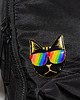 breloki Przypinka tęczowa pride z kotem pin 001 3