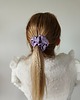 gumki do włosów Satynowa gumka satynowa scrunchie owijka frotka lawenda MIDI 1