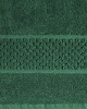 dywany Dywanik Bawełniany Dywanik Łazienkowy Frotte Zielony 50x70 cm 1