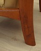 fotele Fotel skórzany żółty, duński design, lata 60, produkcja: Dania 8