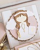 kartki scrapbooking Pamiątka Pierwszej Komunii Świętej, exploding box 4
