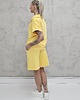 komplety damskie Amrita komplet bezrękawnik z zamkiem i spodenki Butter Yellow 3