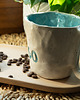 kubki Kubek ceramiczny handmade z napisem 1