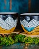 kubki Zestaw kubków ręcznie malowanych  -  Góry 3