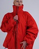 kurtki damskie Kurtka typu bomber oversize red 8