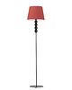 lampy podłogowe Czarna lampa stojąca do salonu SEUL 5