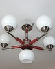 lampy wiszące Żyrandol  ,lata 60 6