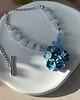 chokery Naszyjnik Choker Niezapominajki 1