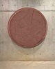 obrazy Okrągła płaskorzeźba z kompozytu żywiczego -  PANTONE 17-1230 Mocha Mousse 1