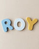 naklejki ścienne do pokoju dziecka Personalizowane Drewniane Literki Bubble Letters 6