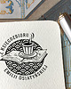 stemple KAWA I KSIĄŻKI - stempel Ex Libris 1