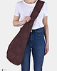 torby XXL Kasztanowa torba hobo w stylu boho / vegan 2