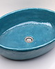 umywalki UM33 Umywalka owal navy blue 1