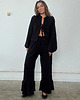 koszule damskie  Koszula bolero Chloe black boucle 4