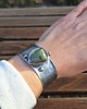 bransoletki wire wrapping Nefryt w gniazdku - bransoletka regulowana 1