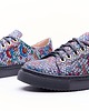 sneakersy damskie Sneakersy skórzane    (6602) 2