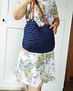 torby na ramię Torba na ramię " Boho Weave Bag" kolor jeans granatowy 1
