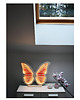 dekoracje świetlne Lampka UNKY Motyl szaro-różowy 2