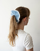 gumki do włosów Scrunchie baby blue 3