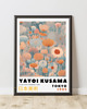 grafiki i ilustracje PLAKAT dekoracyjny pastelowe kwiaty Yayoi Kusama,  poster 2