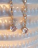 kolczyki pozłacane Kolczyki pozłacane Crystal Dots 3
