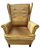 fotele Fotel uszak Queens we wzory, welurowy 5