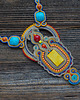 kolie Qsambara- etniczny  naszyjnik Soutache 2