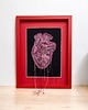 obrazy Obraz haftowany 3D serce anatomiczne. 2