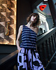 topy damskie Top granat 1