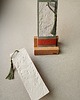 zakładki do książek Zakładka pies koliberki letterpress tłoczenie z chwostem 2