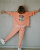 bluza bez kaptura damska Bluza oversize rozpinana Funky Teddy 5