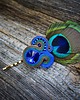 biżuteria różna Peacock Eye- wsuwka soutache 2
